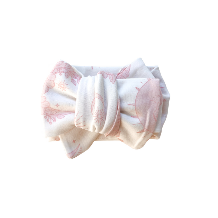 Oversized Topknot | Celestial Pink Large Scale JERSEY