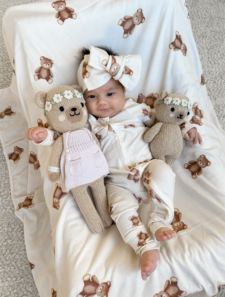 Zip Romper | Teddies (NO FRILL)