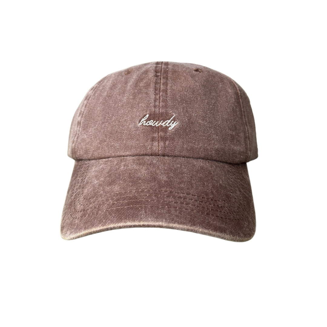 'Howdy' Cap | Brown