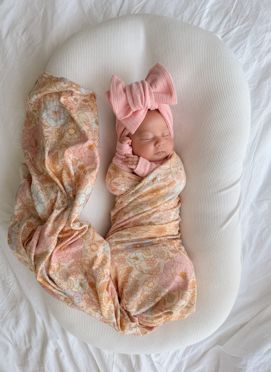 Swaddle Set | Pastel Bloom