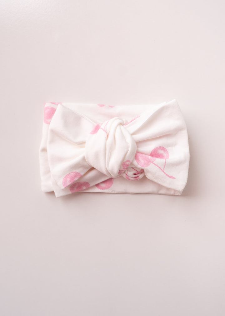 Oversized Topknot | Pink Cherries