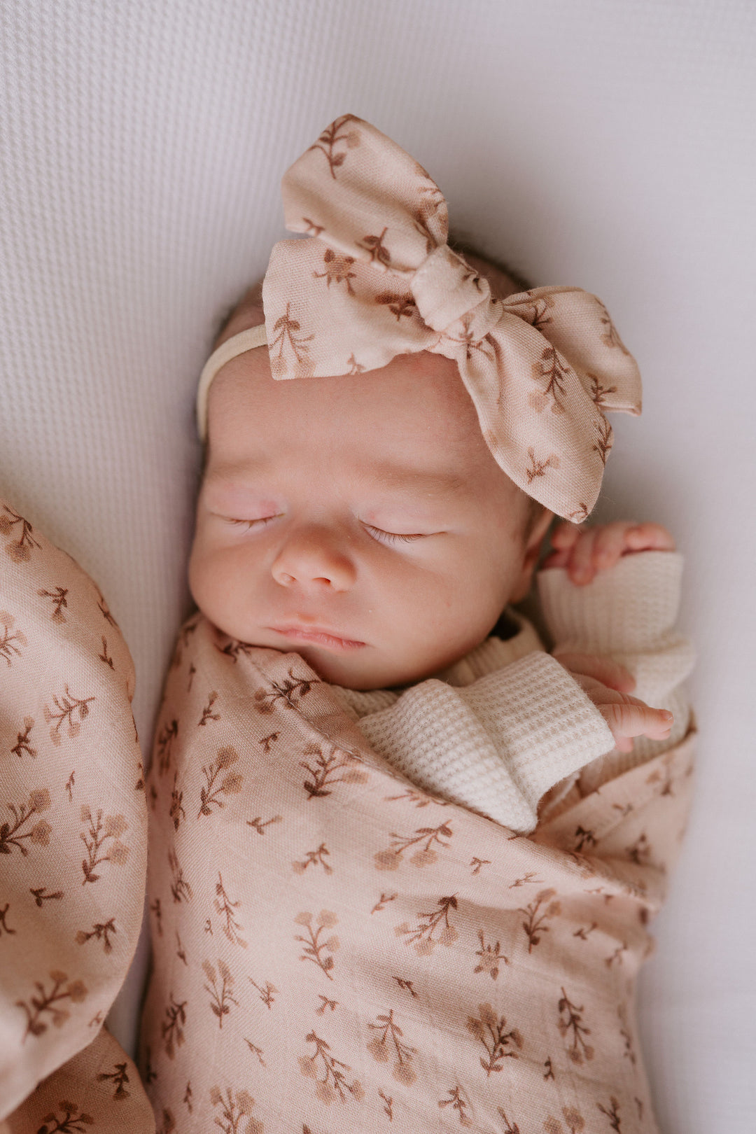 Muslin Swaddle | Paisley Coffee *PRE ORDER*
