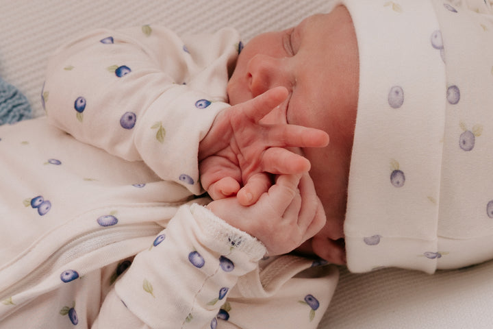 Zip Romper | Blueberries