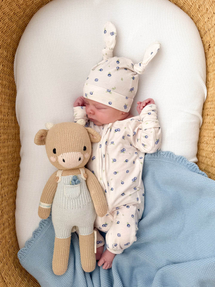 Zip Romper | Blueberries