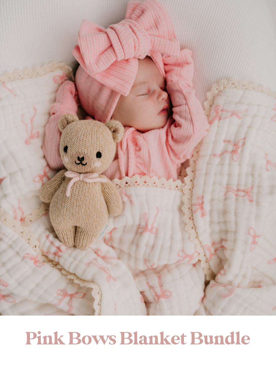 Pink Bows Blanket Bundle