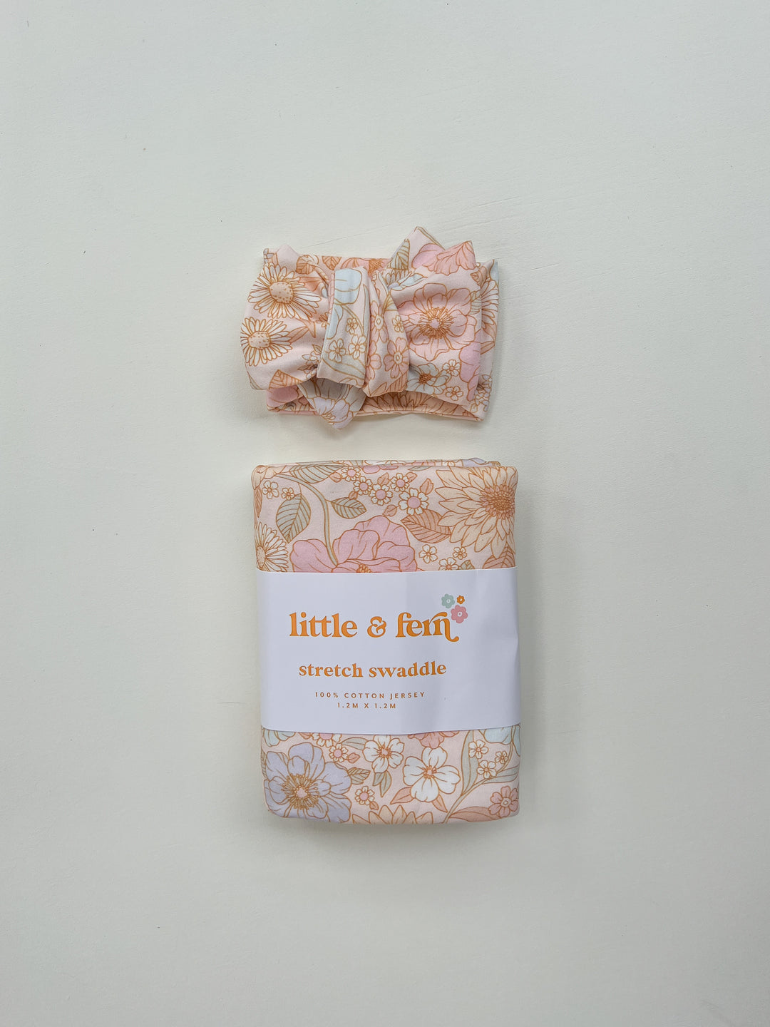 Swaddle Set | Pastel Bloom