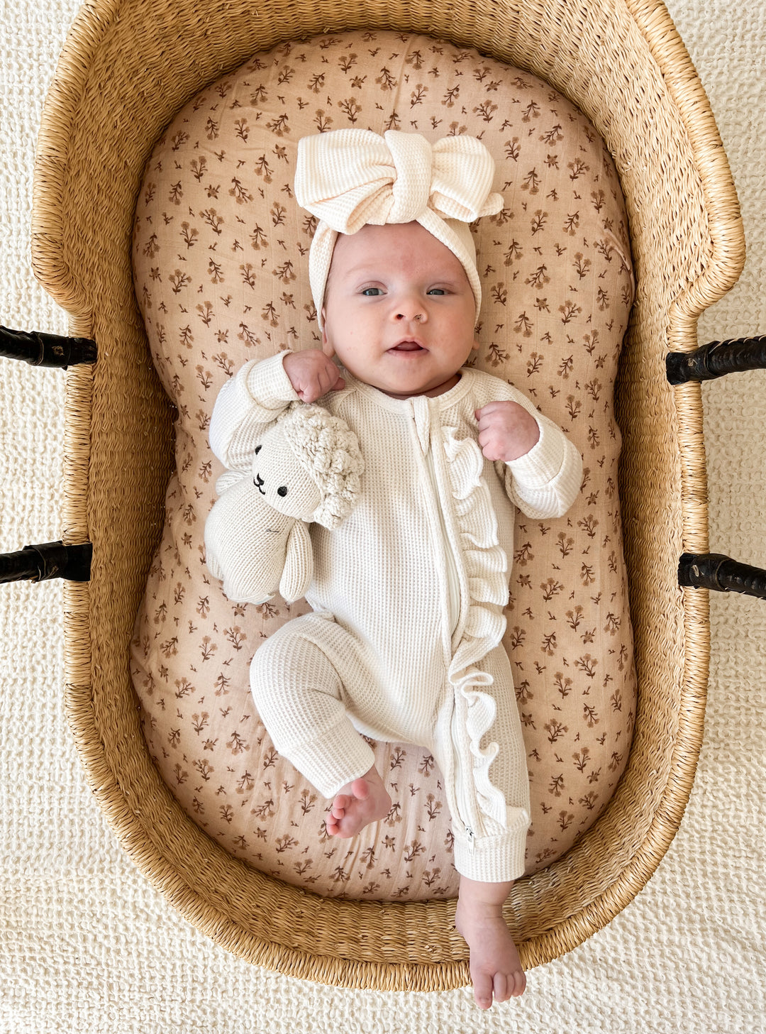 Muslin Swaddle | Paisley Coffee *PRE ORDER*