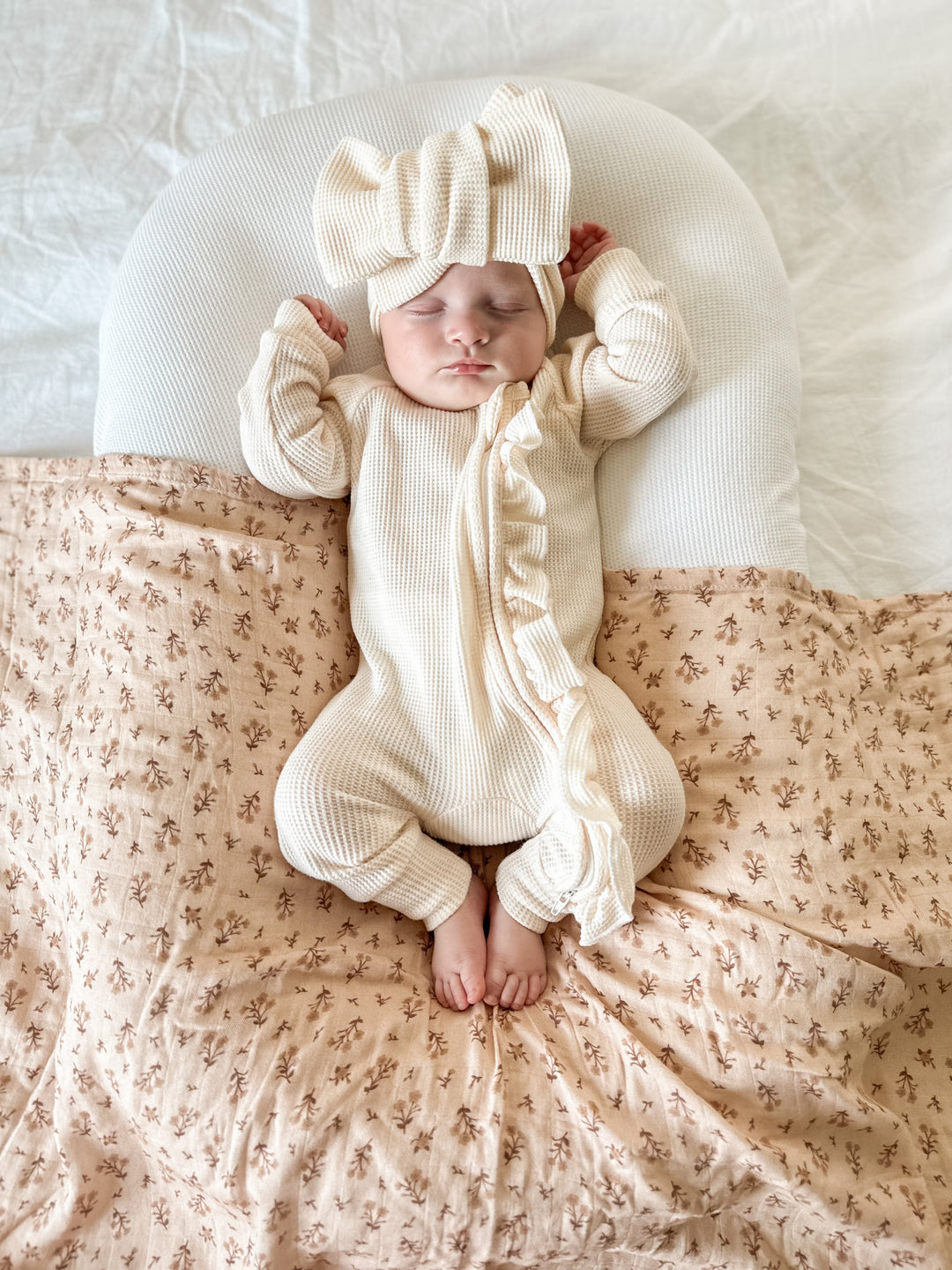 Muslin Swaddle | Paisley Coffee *PRE ORDER*