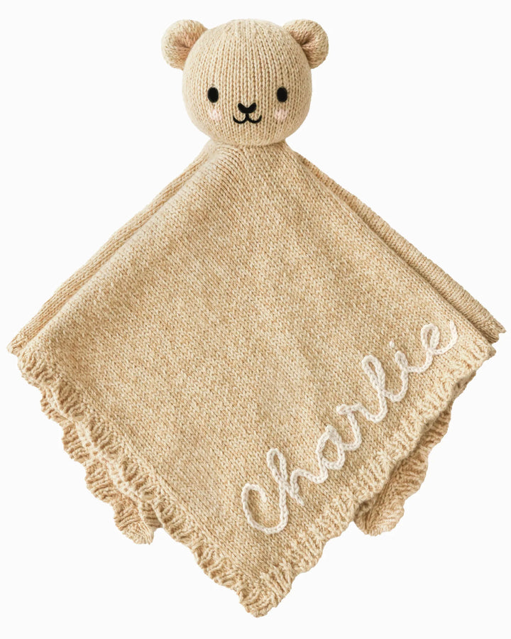 Baby bear lovey (honey)