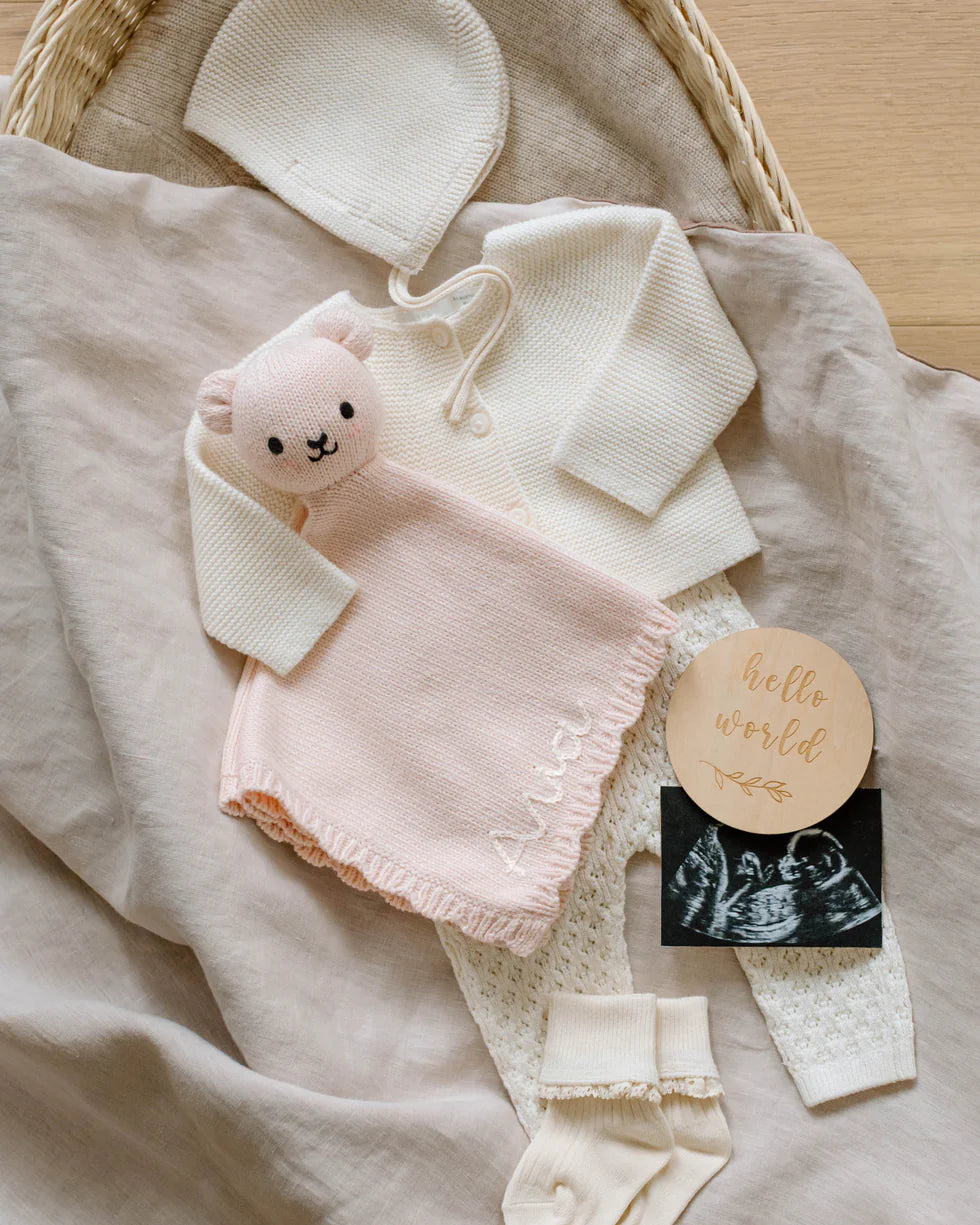 Baby Bear Lovey (blush)