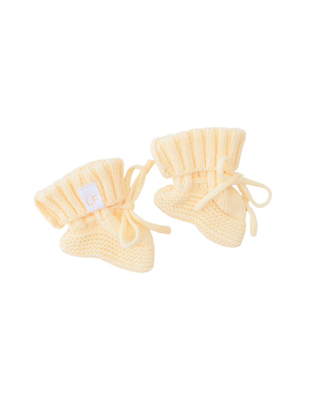Knitted Booties | Lemon *PRE-ORDER*