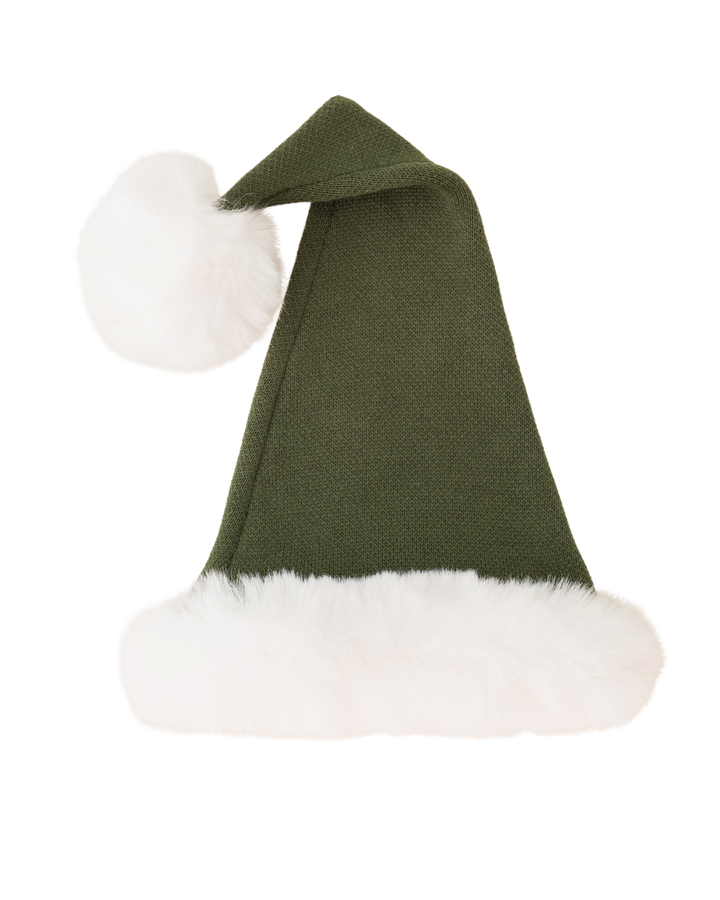Knit Santa Hat | Forest | PRE-ORDER