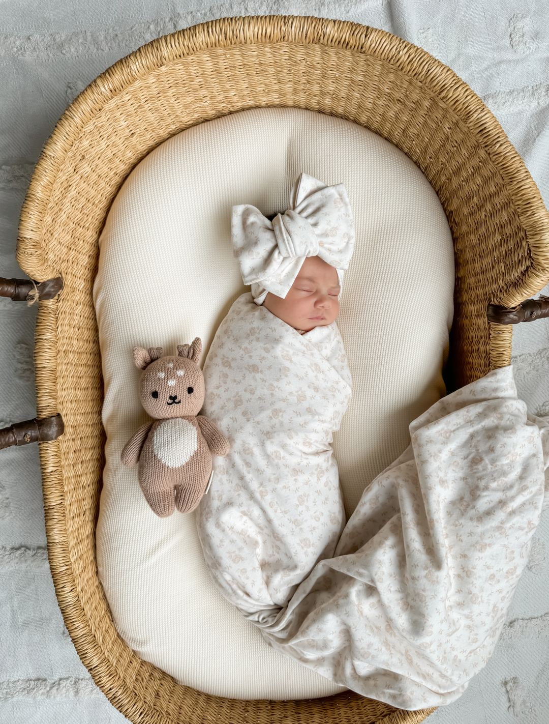 Swaddle Set | Vintage Rose