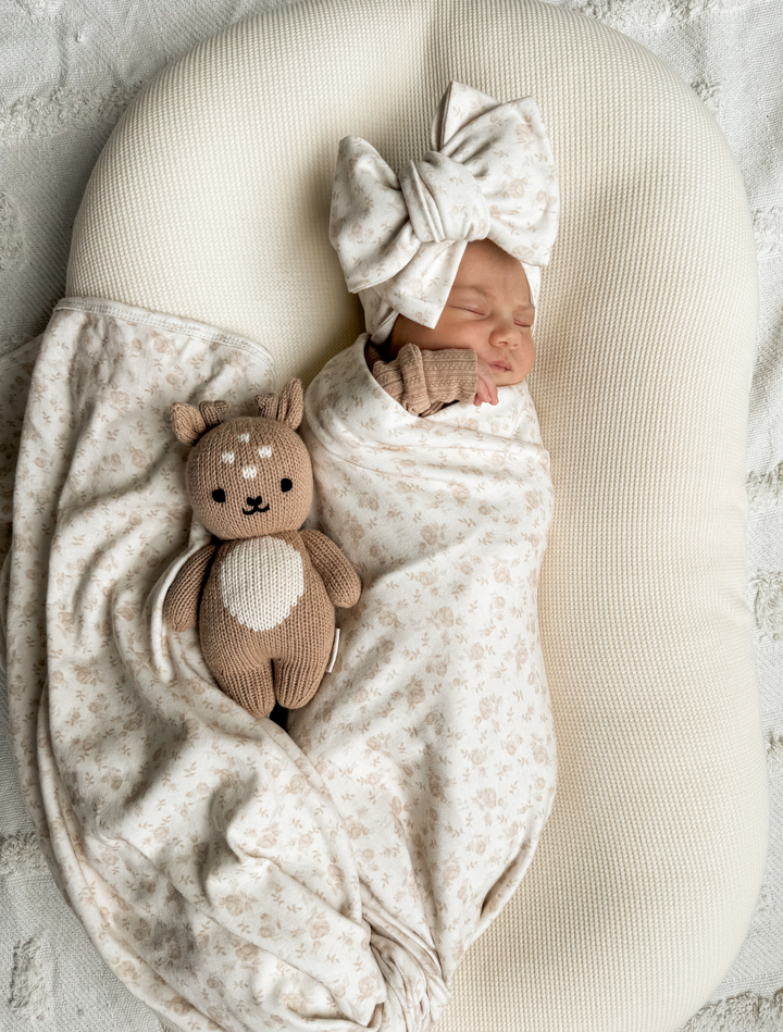 Swaddle Set | Vintage Rose