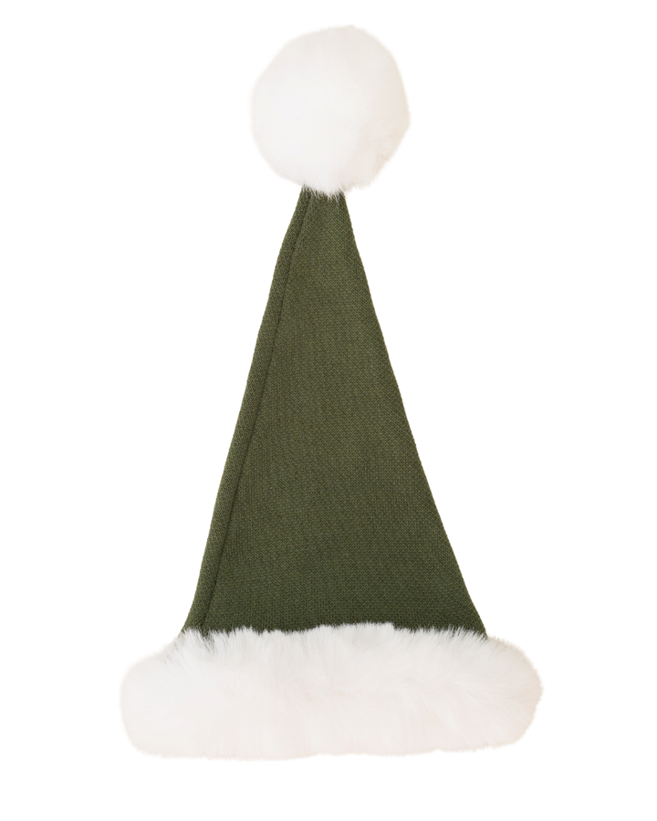 Knit Santa Hat | Forest | PRE-ORDER