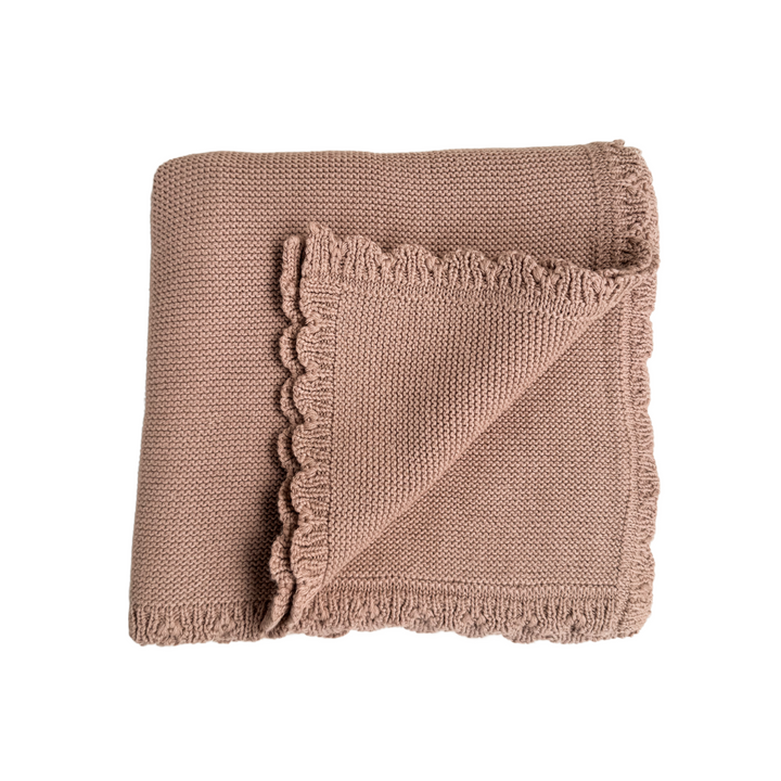 Heirloom Knit Blanket | Teddy