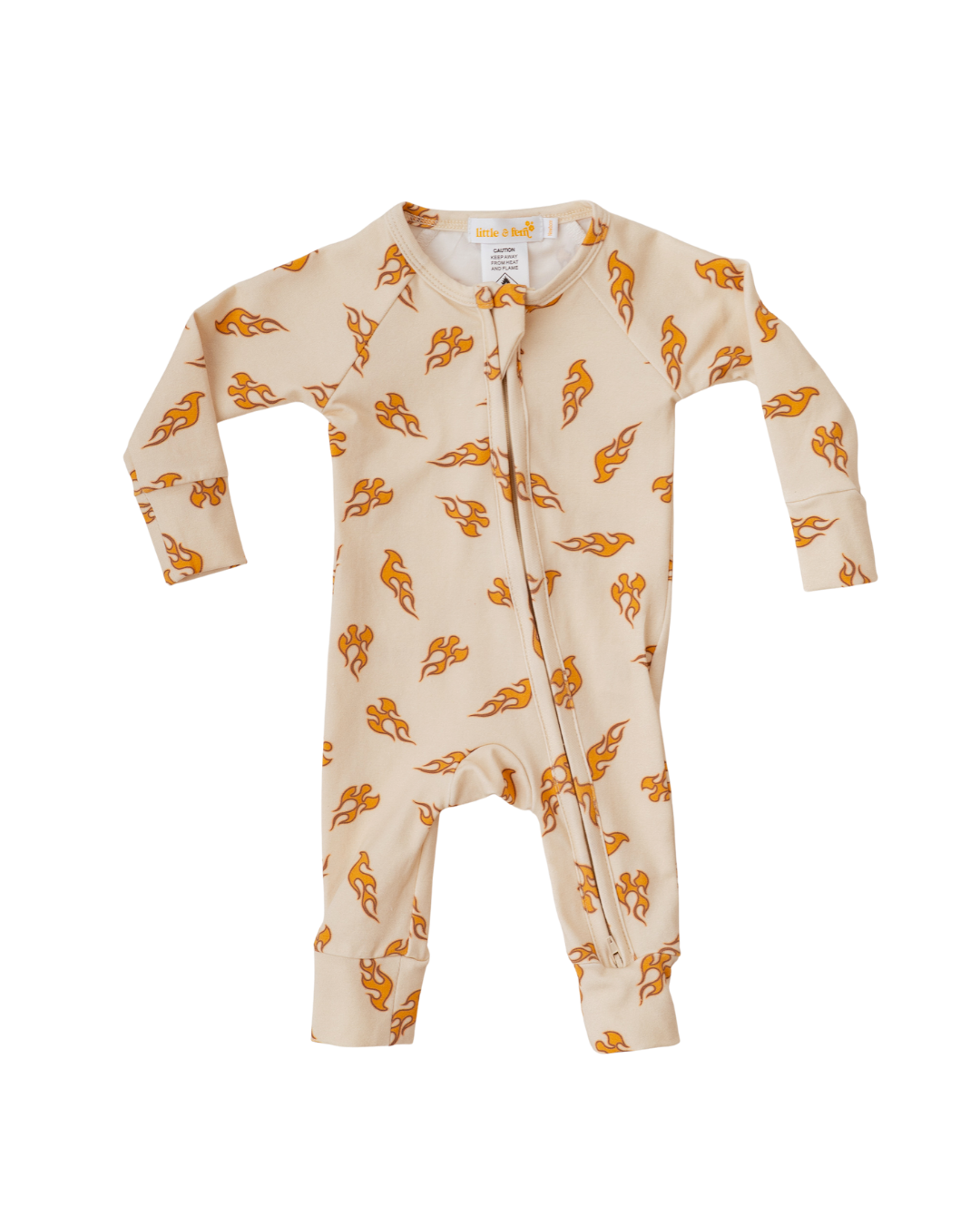 Zip Romper | Flames