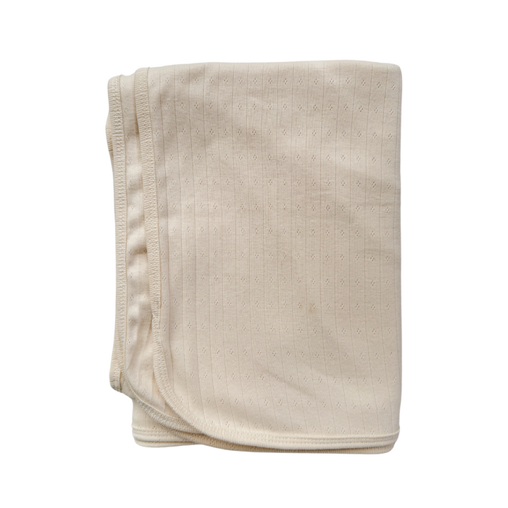 Essential Swaddle Set | Buttercream Pointelle