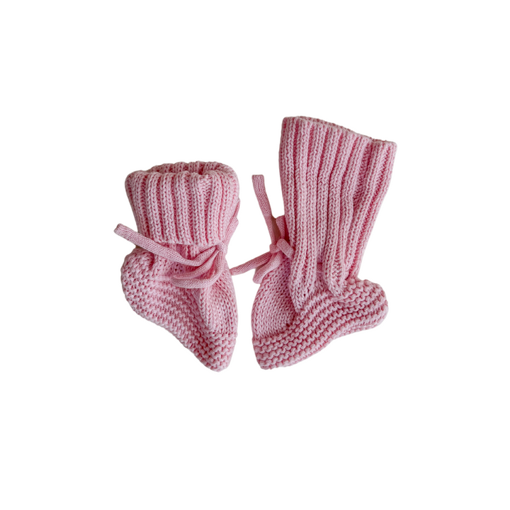 Knitted Booties | Peony