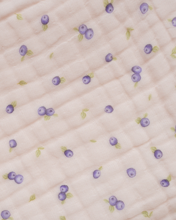 Gauze Blanket | Blueberries