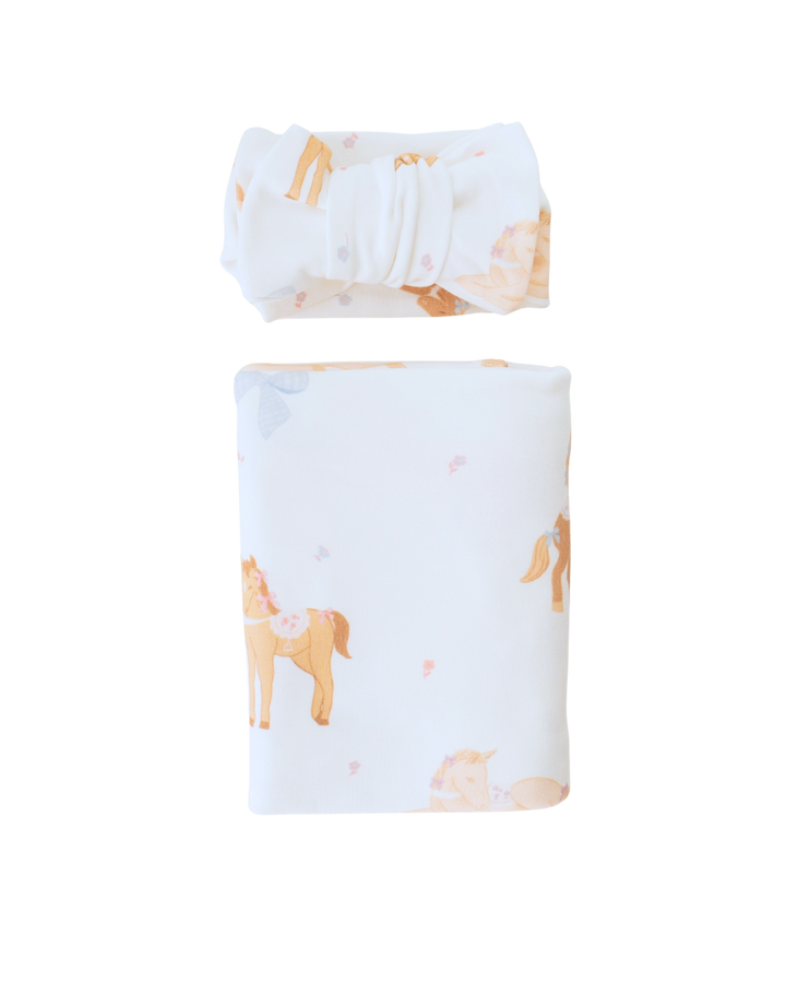 Swaddle Set | Pony Club