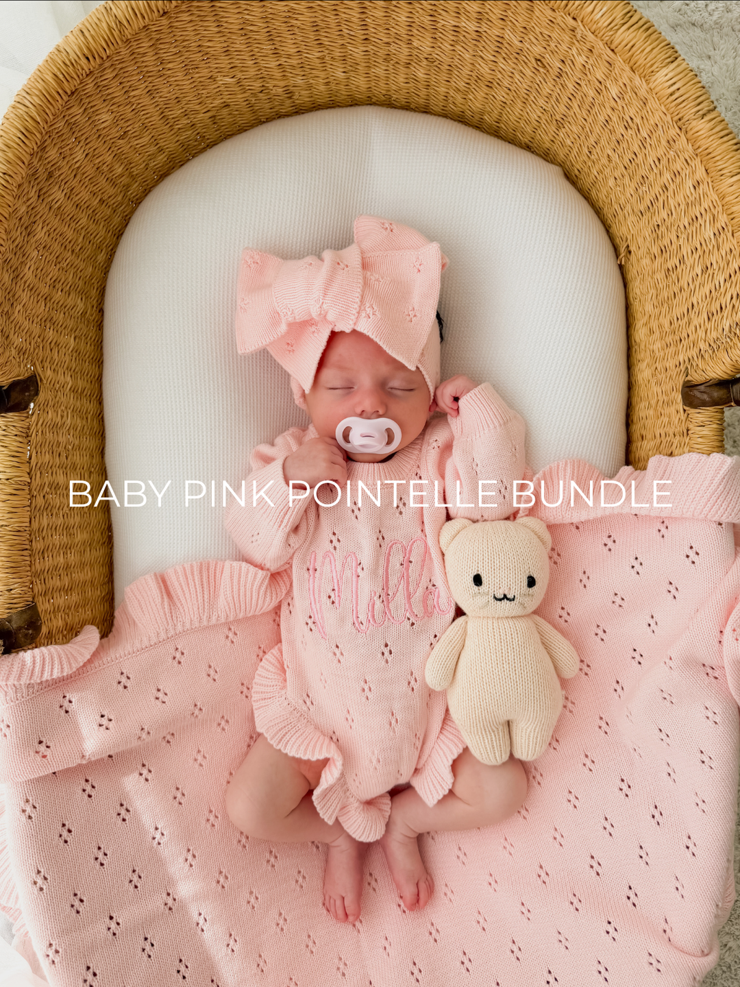 Baby Pink Pointelle Bundle