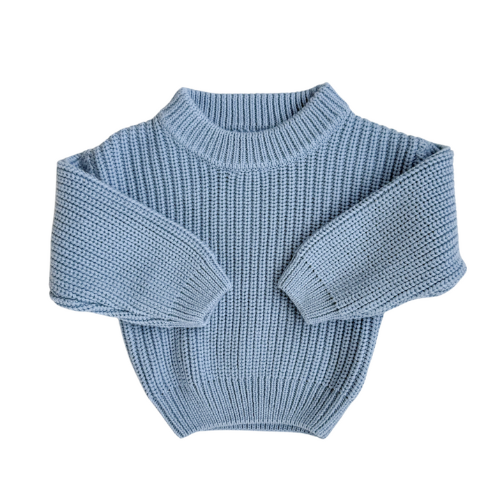 Chunky Knit Jumper | Blue