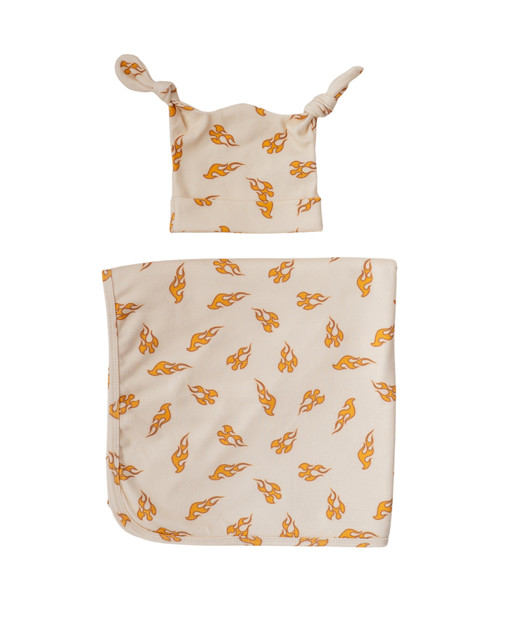 Swaddle Set | Flames