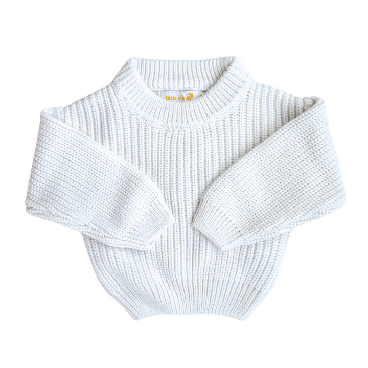 Chunky Knit Jumper | Milk