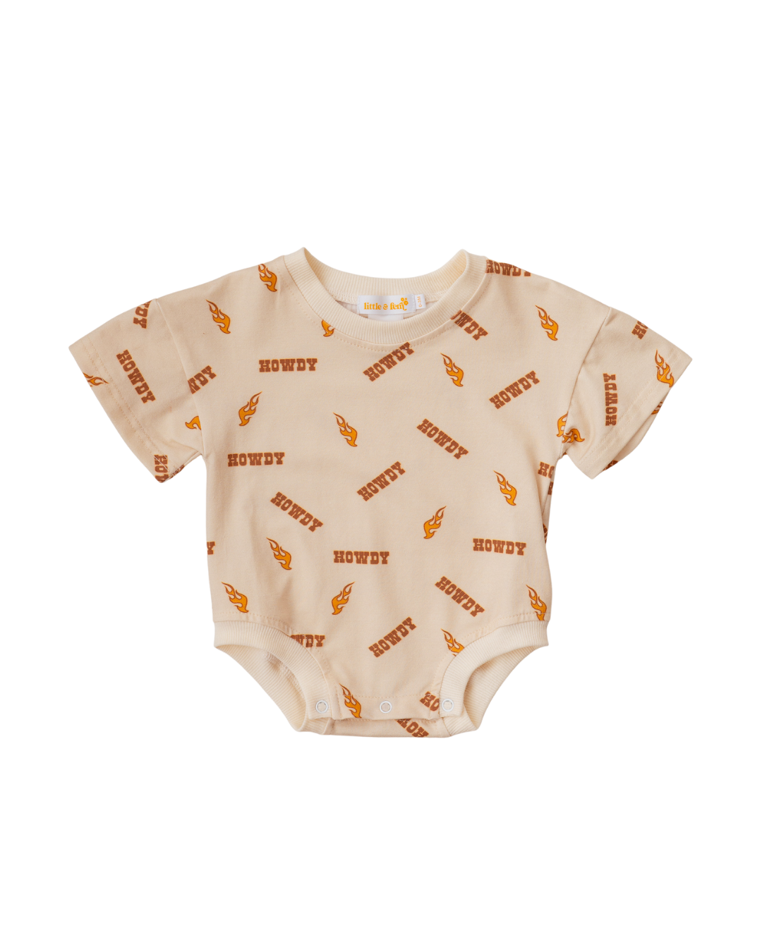 Oversized T-Shirt Romper | Howdy