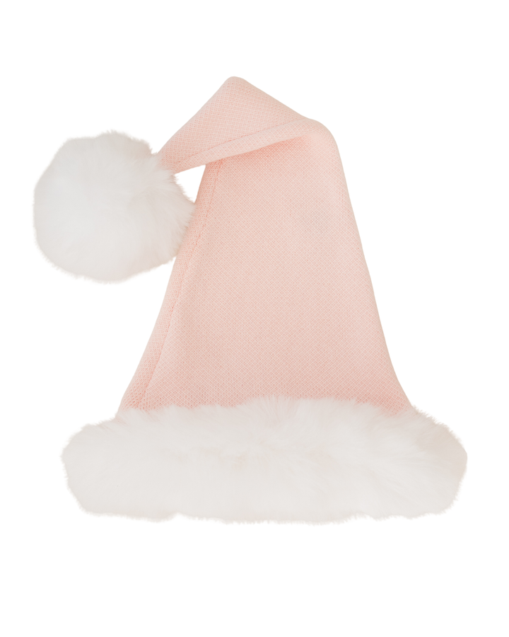 Knit Santa Hat | Baby Pink | PRE-ORDER