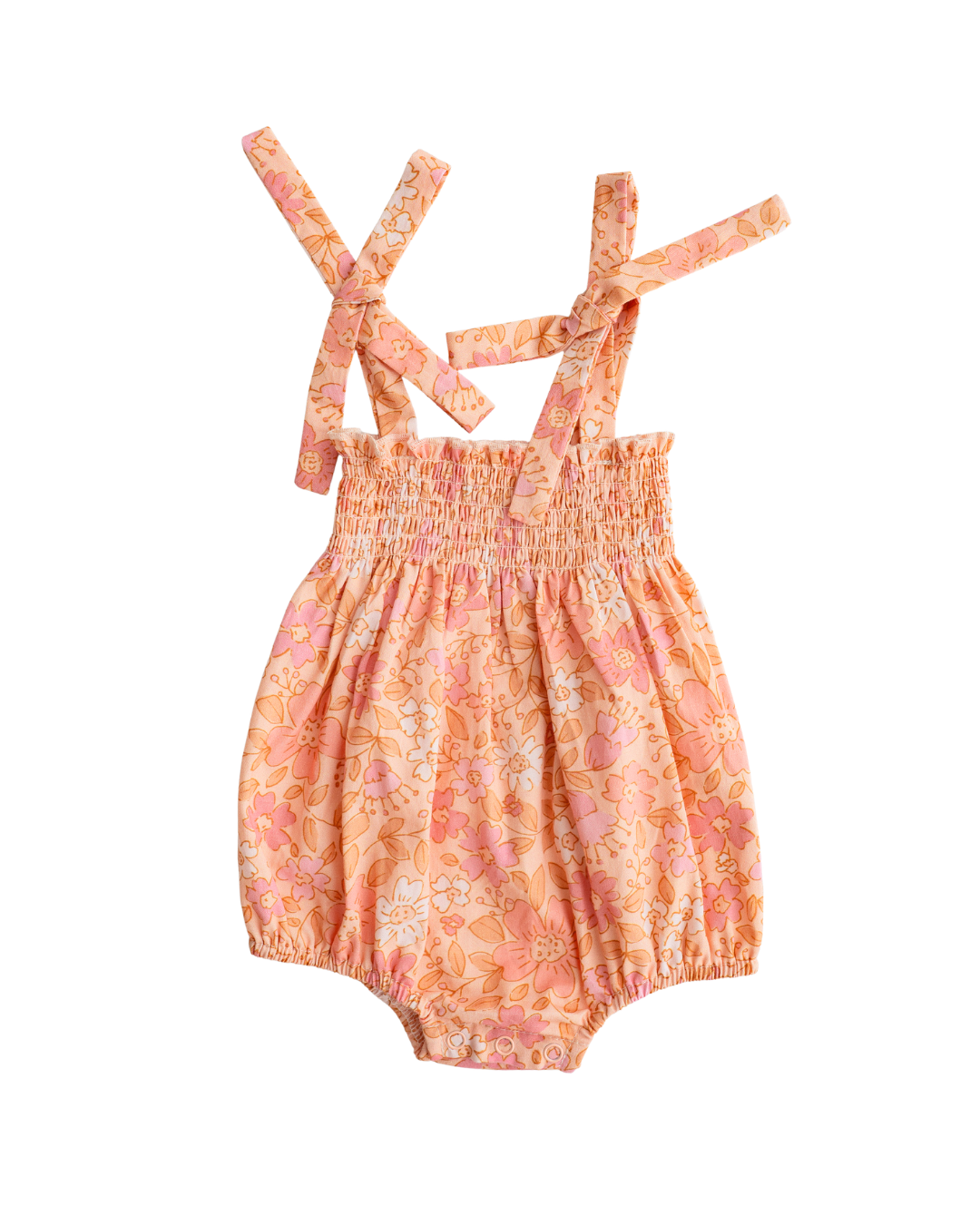 Tie Bubble Romper | Goldie