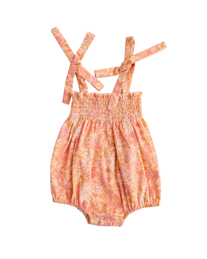 Tie Bubble Romper | Goldie