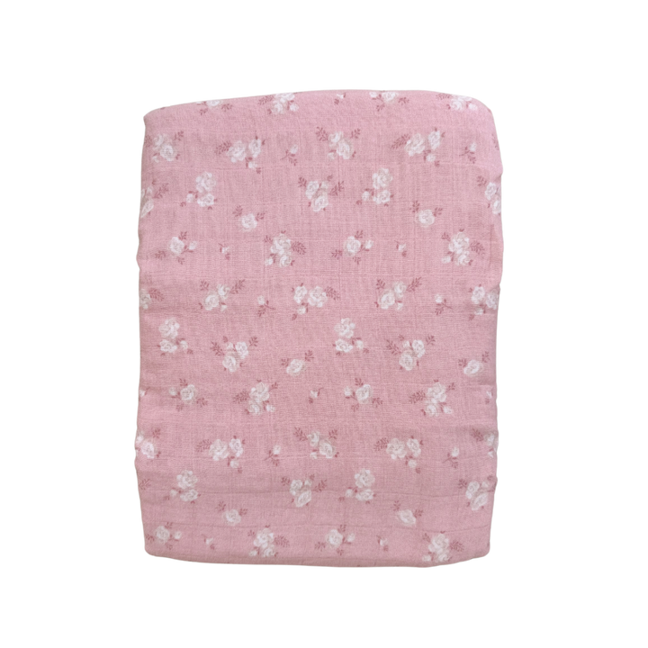 Muslin Swaddle | Pink Country Floral