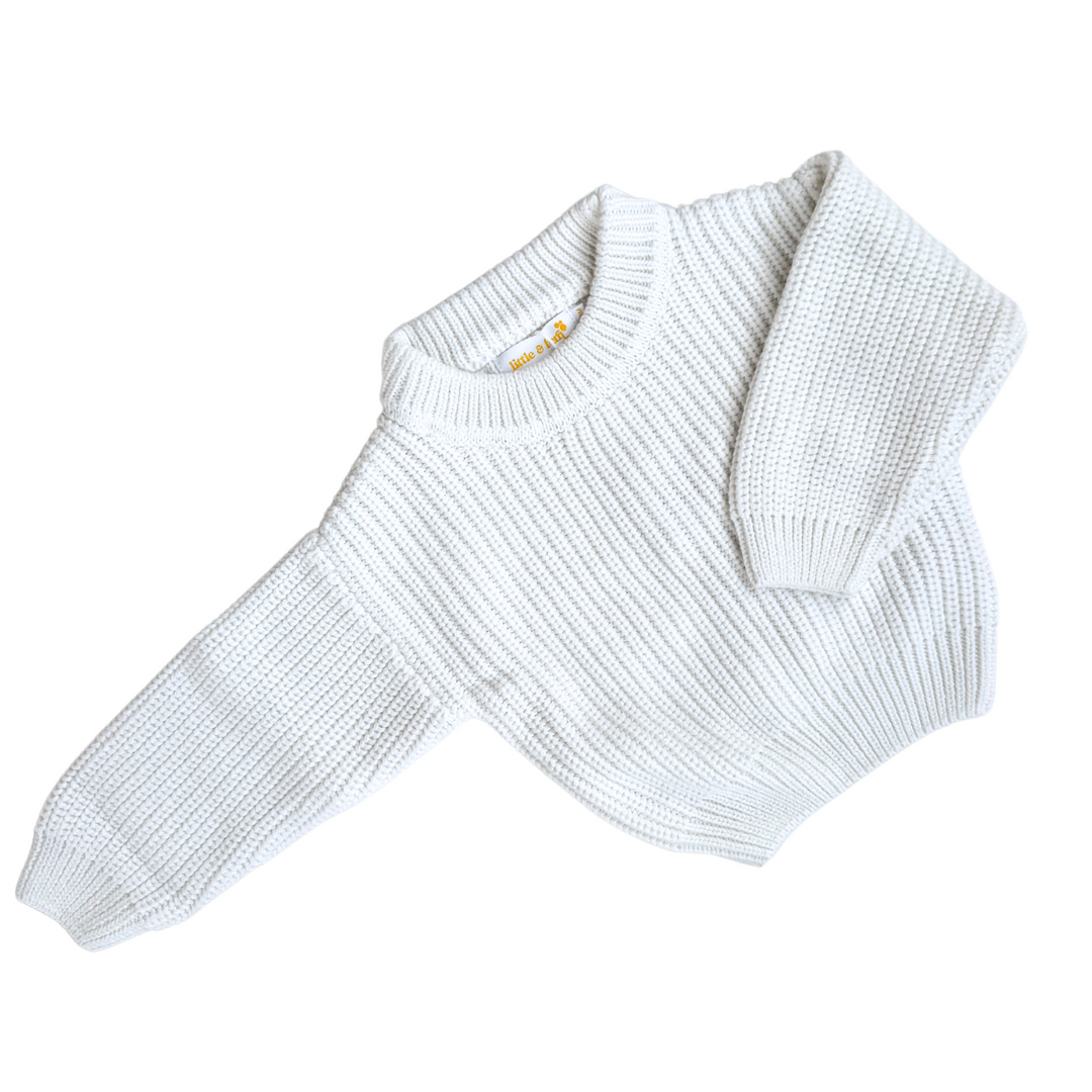 Chunky Knit Jumper | Milk