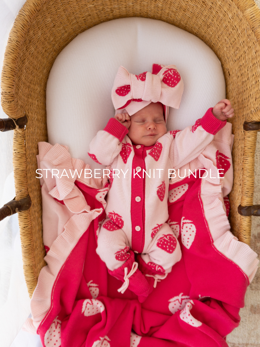 Strawberry Knit Bundle