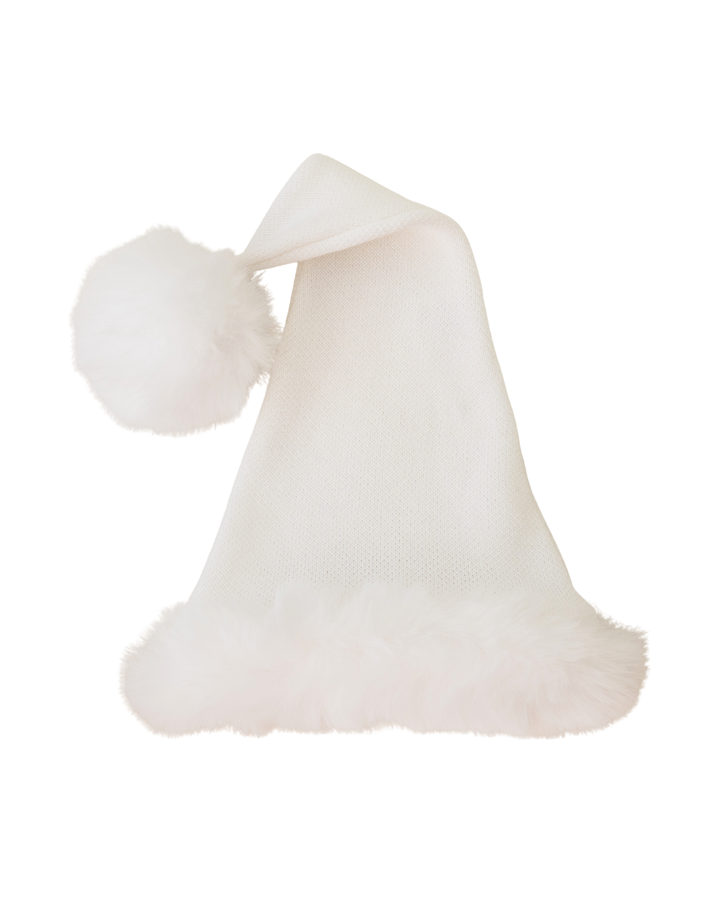 Knit Santa Hat | Snow | PRE-ORDER