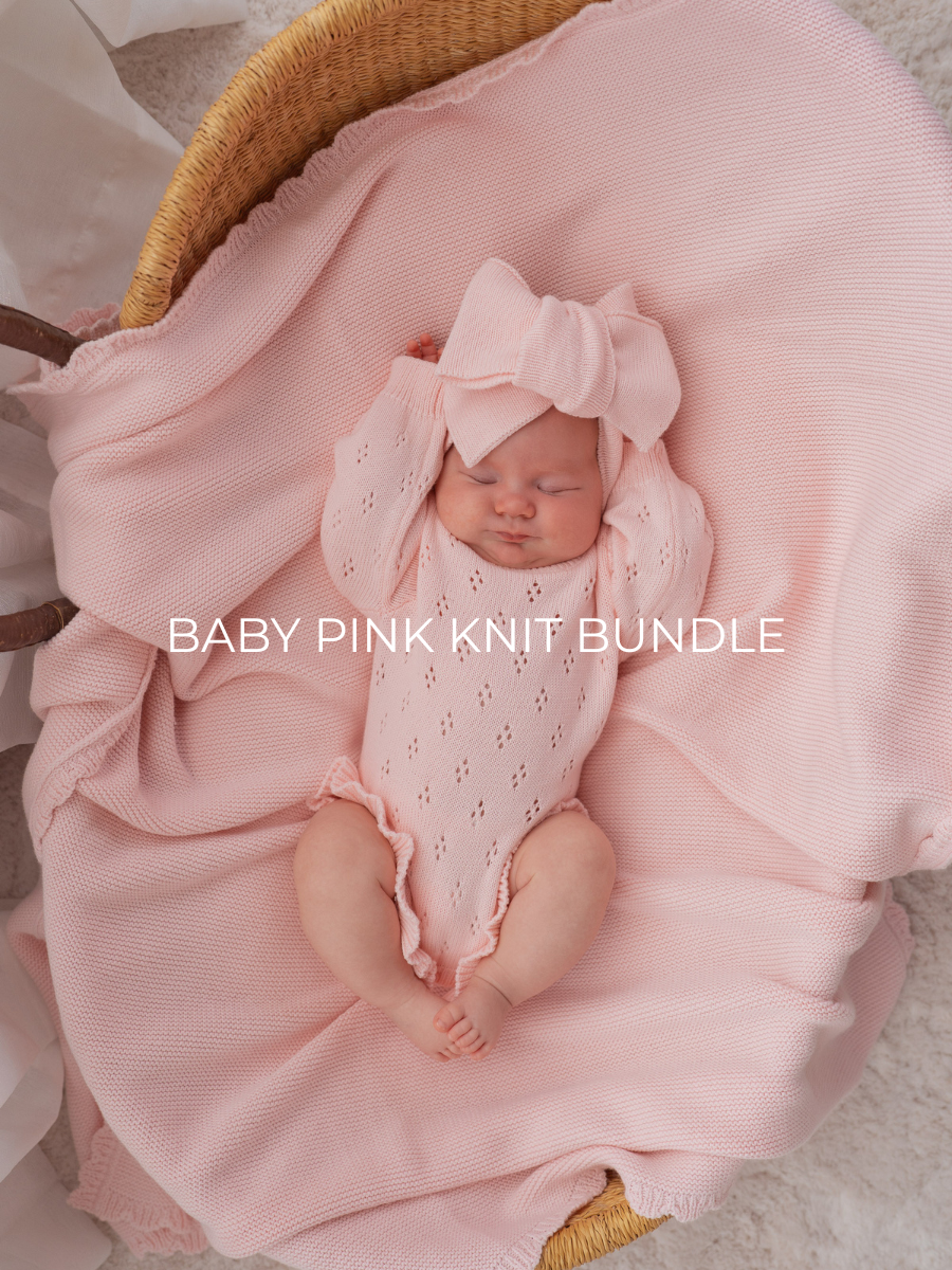 Baby Pink Knit Bundle