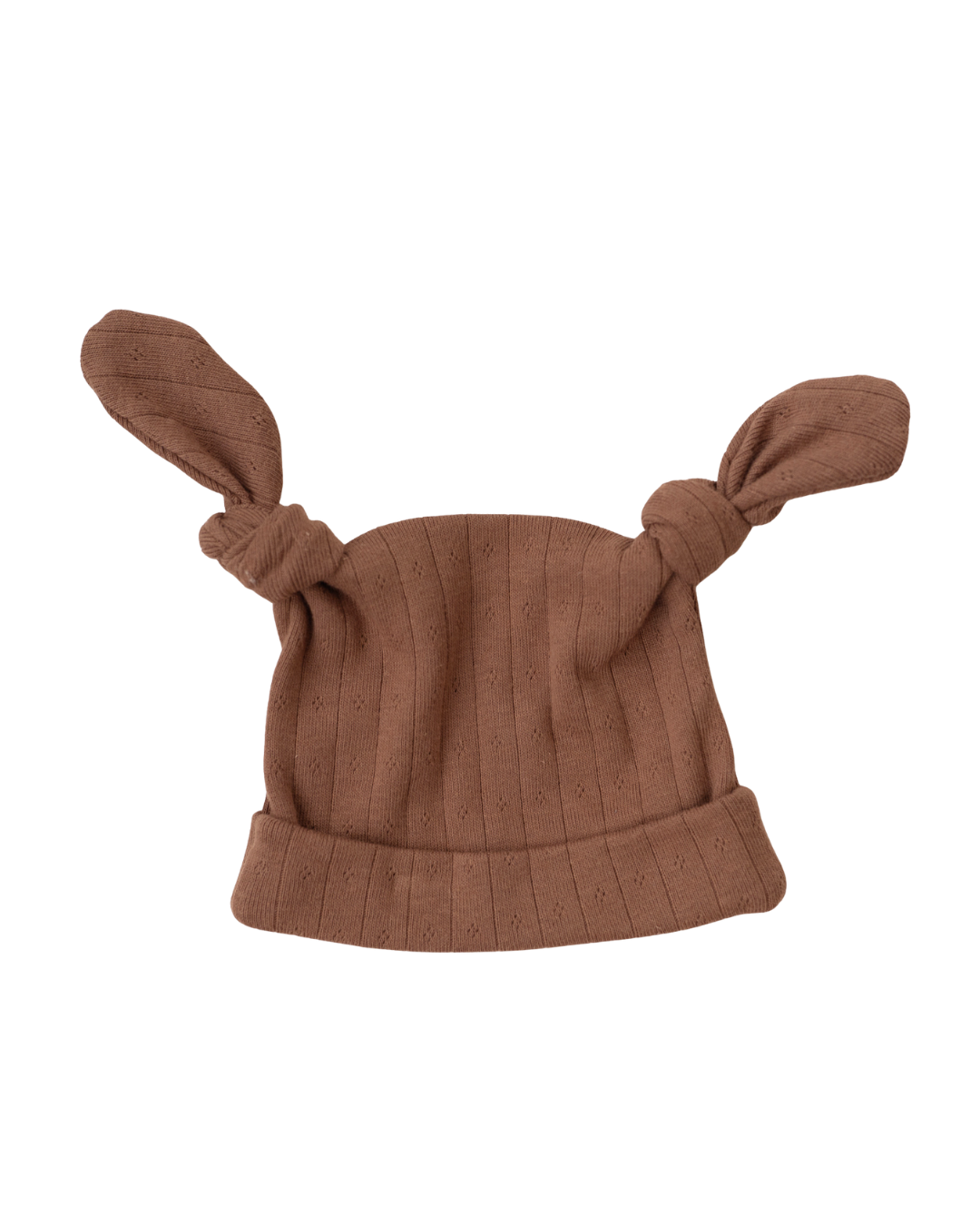Essential Double Knot Beanie | Chocolate