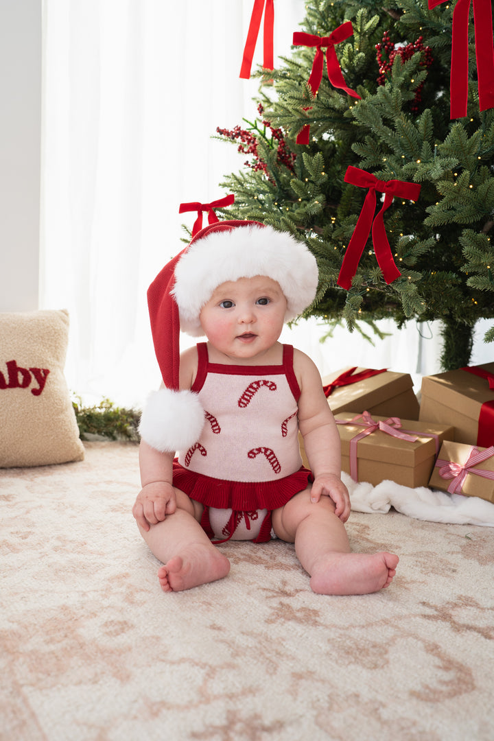 Knit Summer Set | Candy Canes | PRE-ORDER