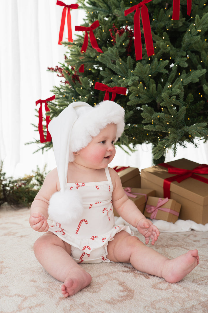 Knit Santa Hat | Snow | PRE-ORDER