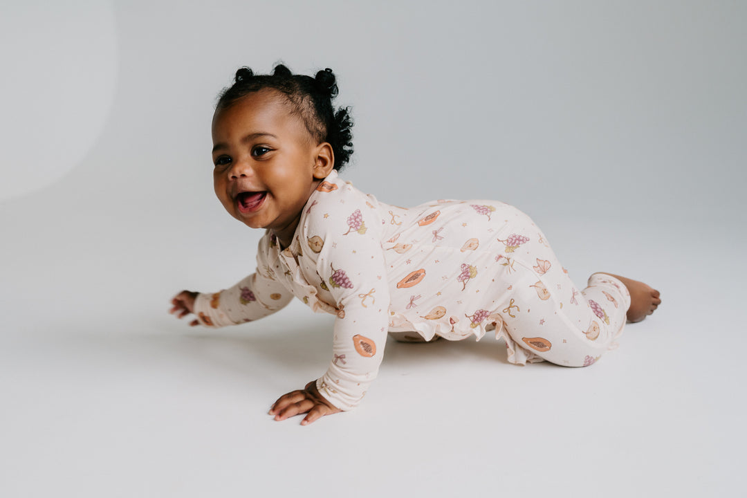 Frill Zip Romper | Mother's Day