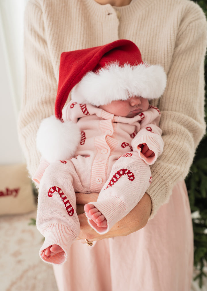Knit Santa Hat | Rudolph Red | PRE-ORDER