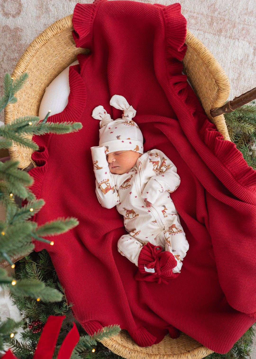 Zip Romper | My First Christmas | PRE-ORDER