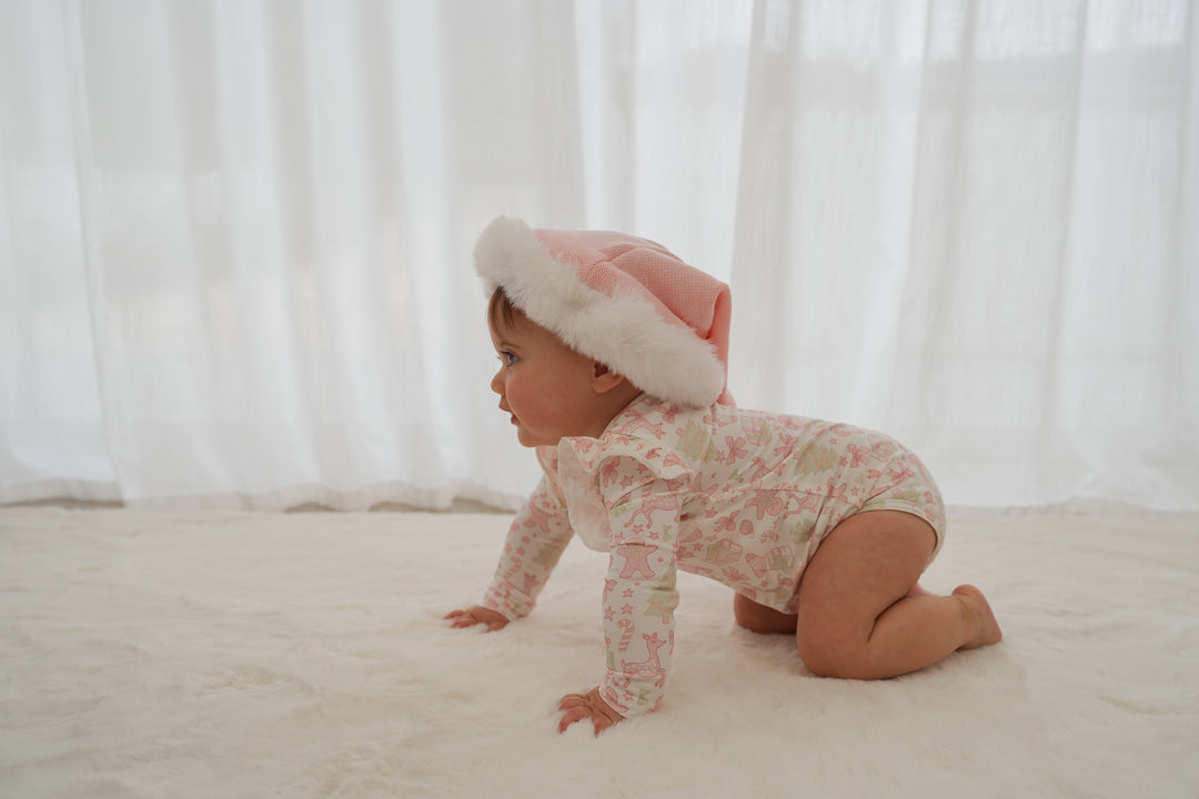 Kimono Onesie | Santa Baby