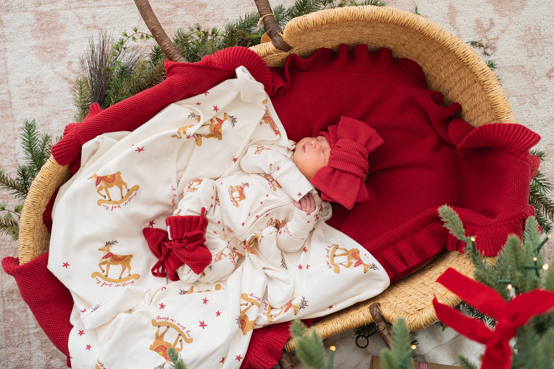 Zip Romper | My First Christmas | PRE-ORDER