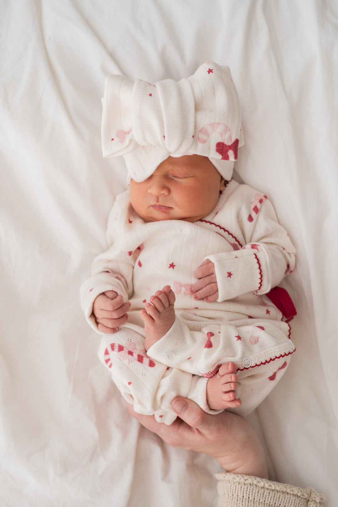 Oversized Topknot | Candy Cane Bows | PRE-ORDER