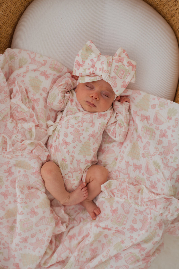 Kimono Onesie | Santa Baby