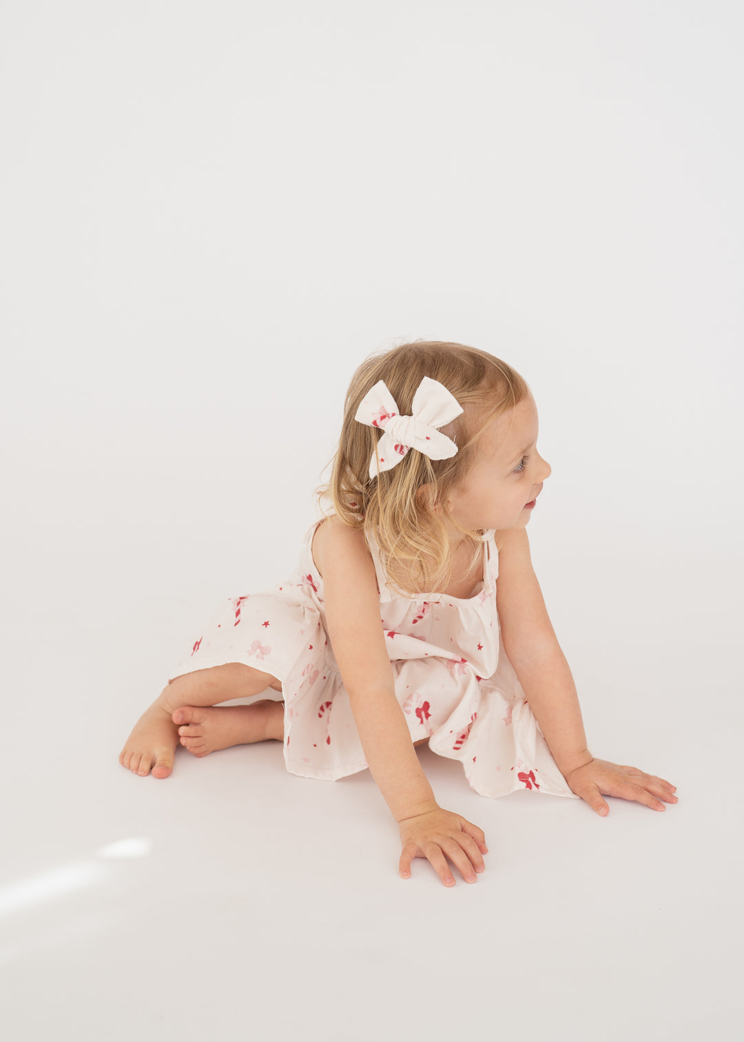 Twin Bow Clips | Candy Cane Bows | PRE-ORDER