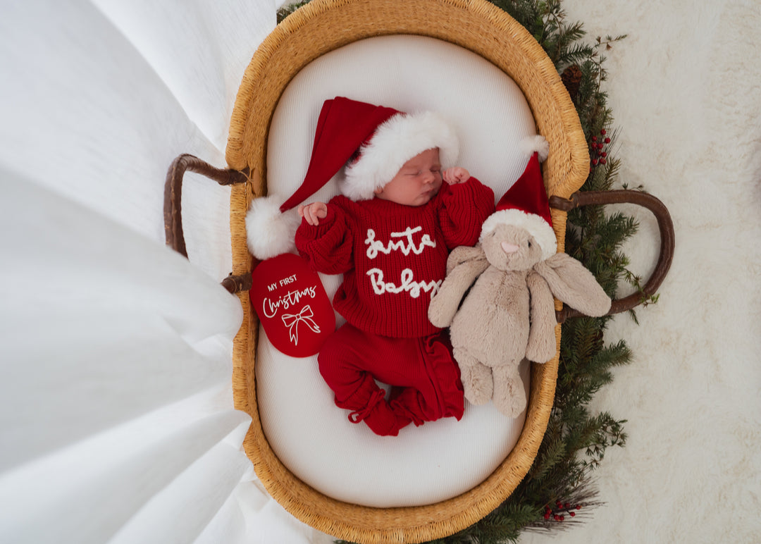 'Santa Baby' Chunky Knit Jumper | Rudolph